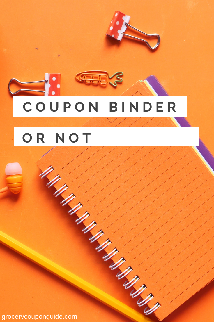 Coupon Binder or Not