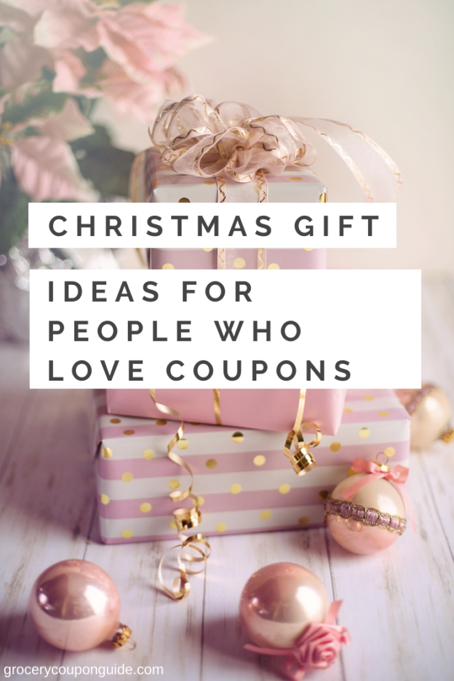 Christmas Gift Ideas for People Who Love Coupons
