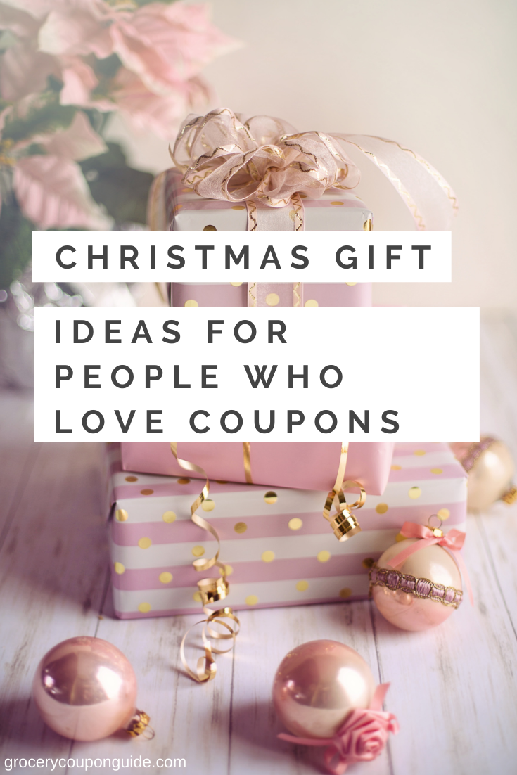 Christmas Gift Ideas for People Who Love Coupons