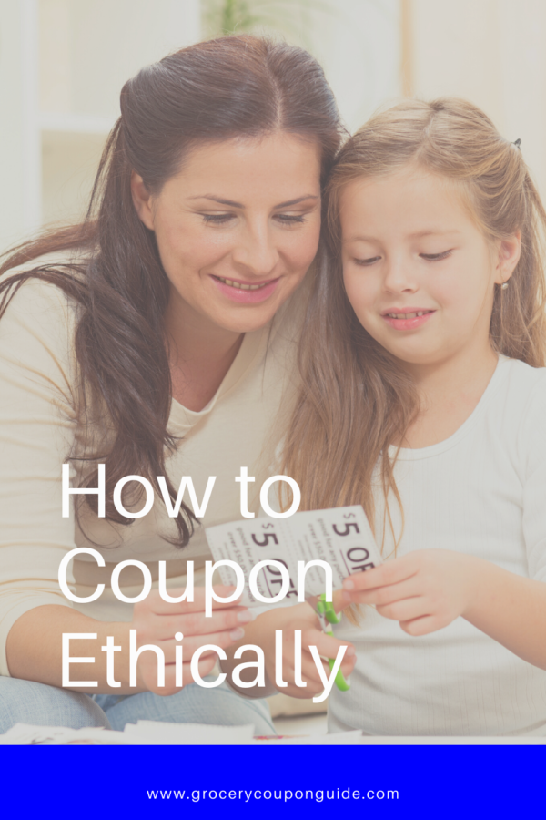 How to Coupon Ethically