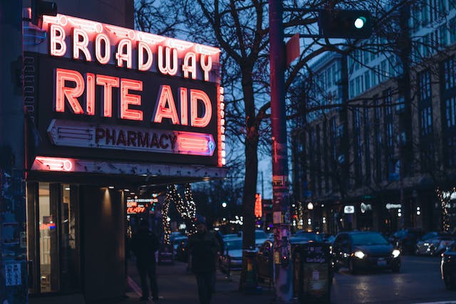 groceries at the drugstore