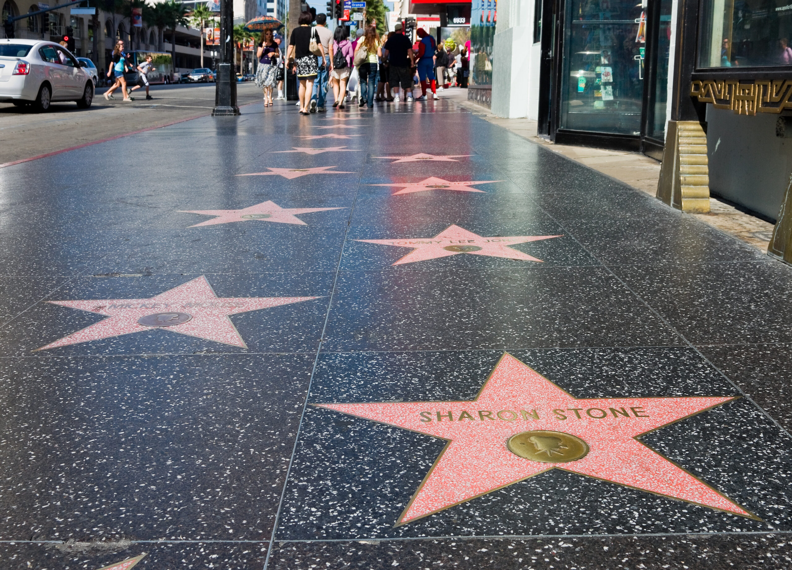 2. Hollywood Walk of Fame, Los Angeles