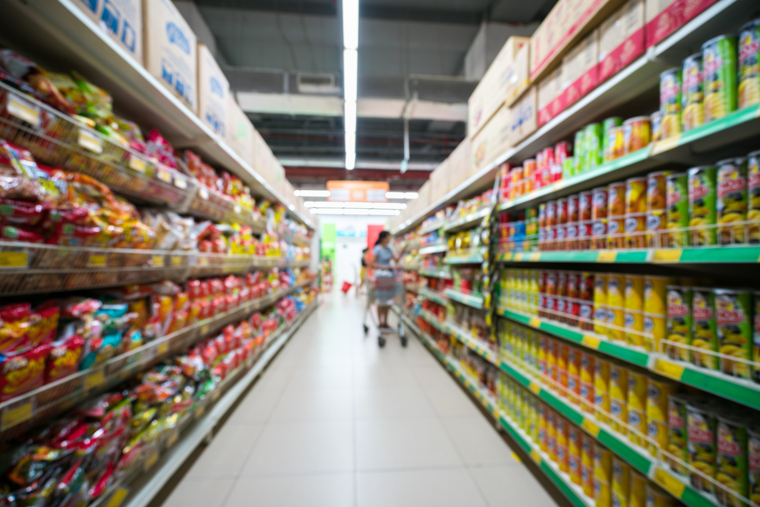 Grocery Store Aisle