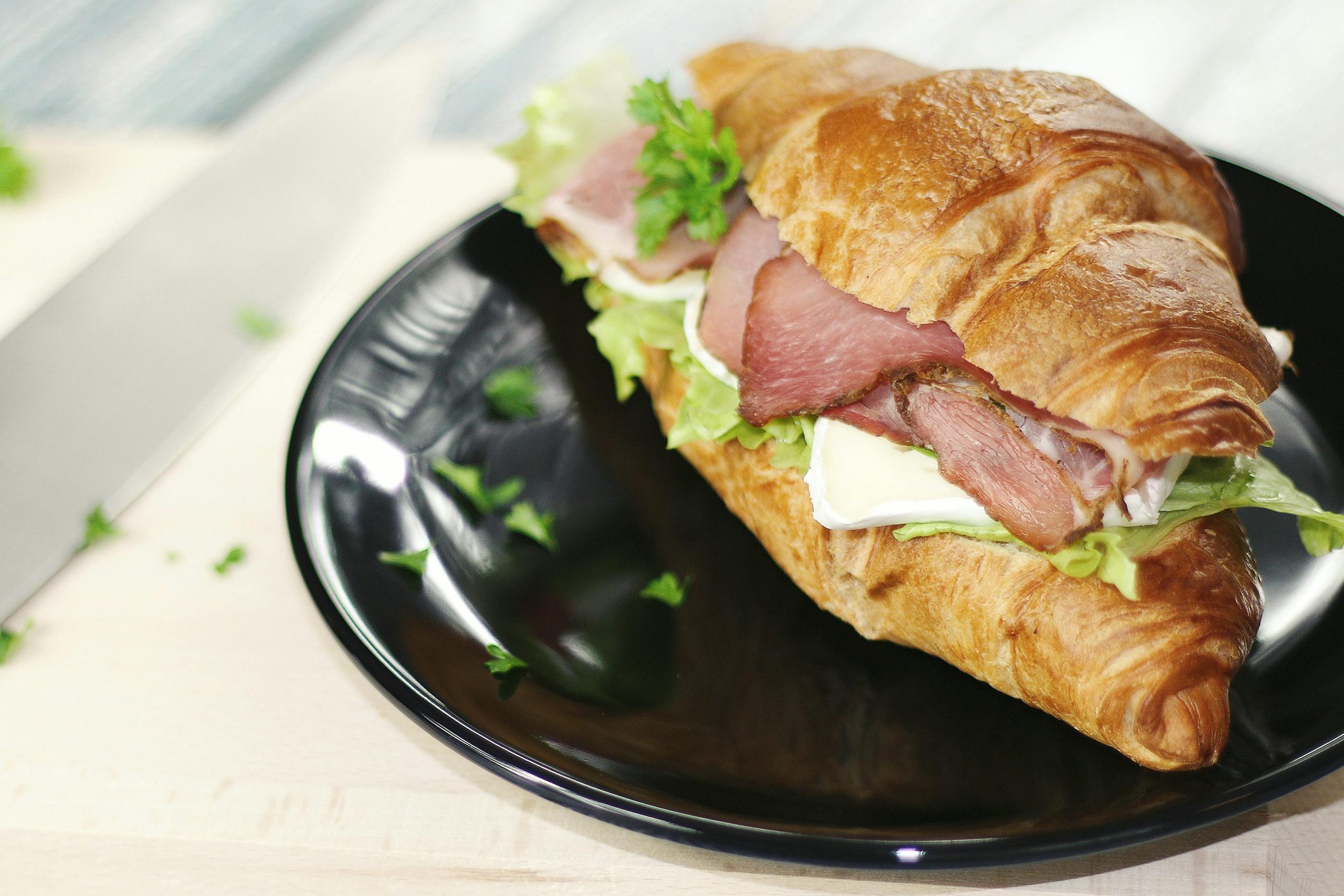 3. Create Croissant Sandwiches