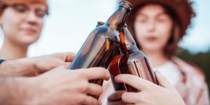 skipping alcohol