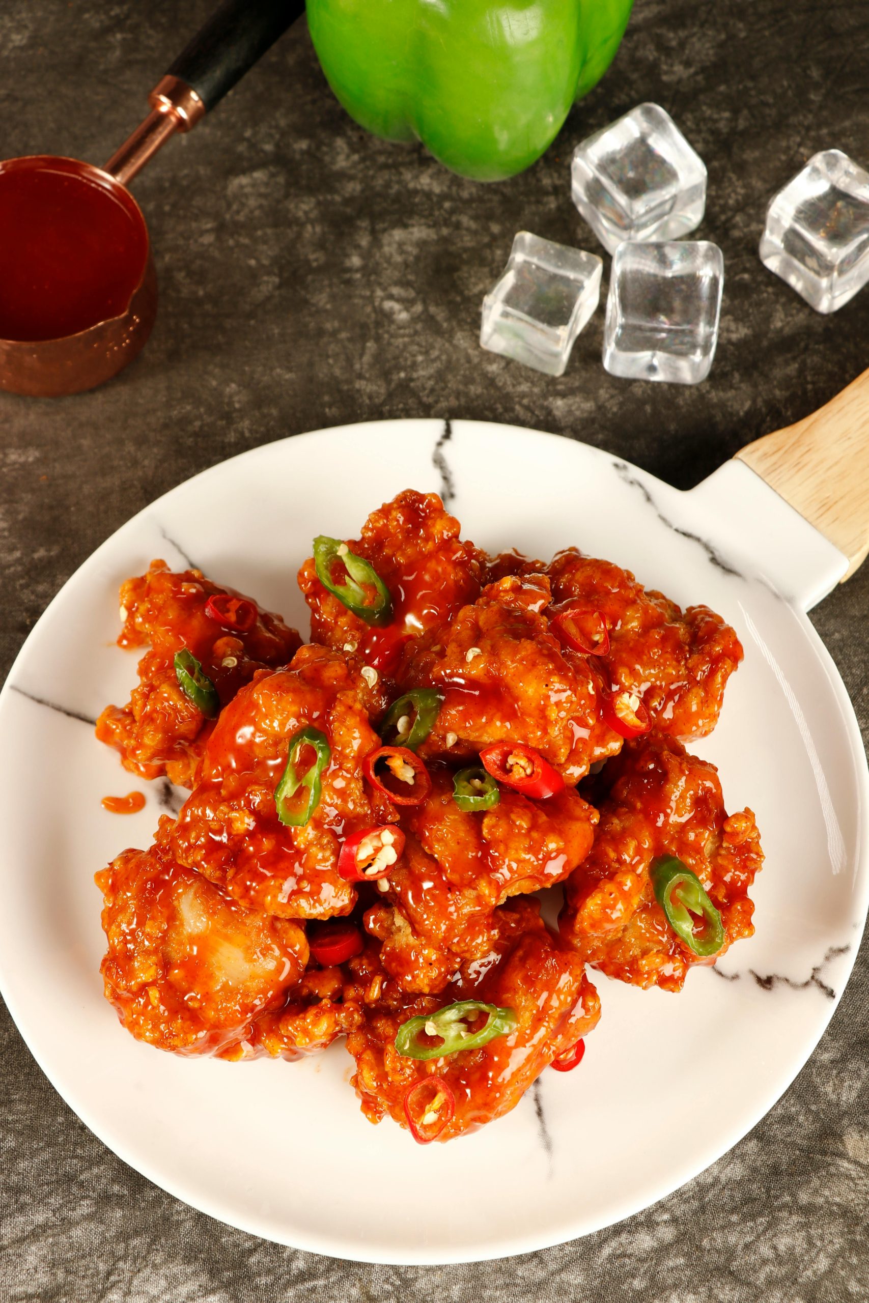 5. Spicy Korean Fried Chicken (Rotating Item)