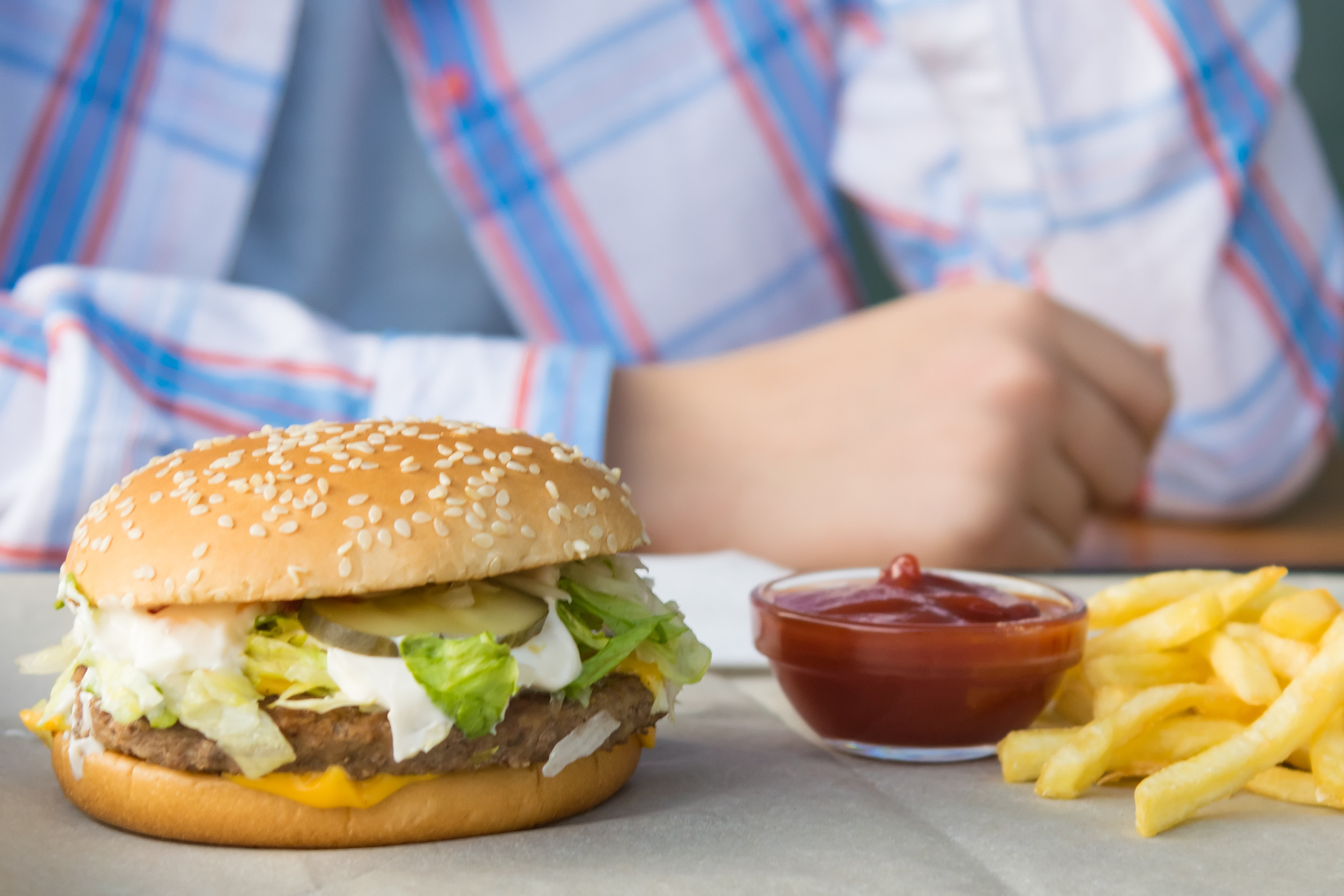 fast food portion sizes