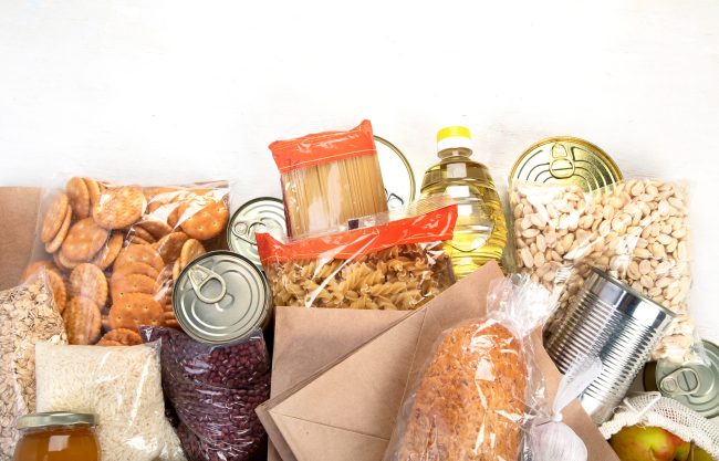 food bank donations