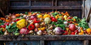 grocery stores waste food