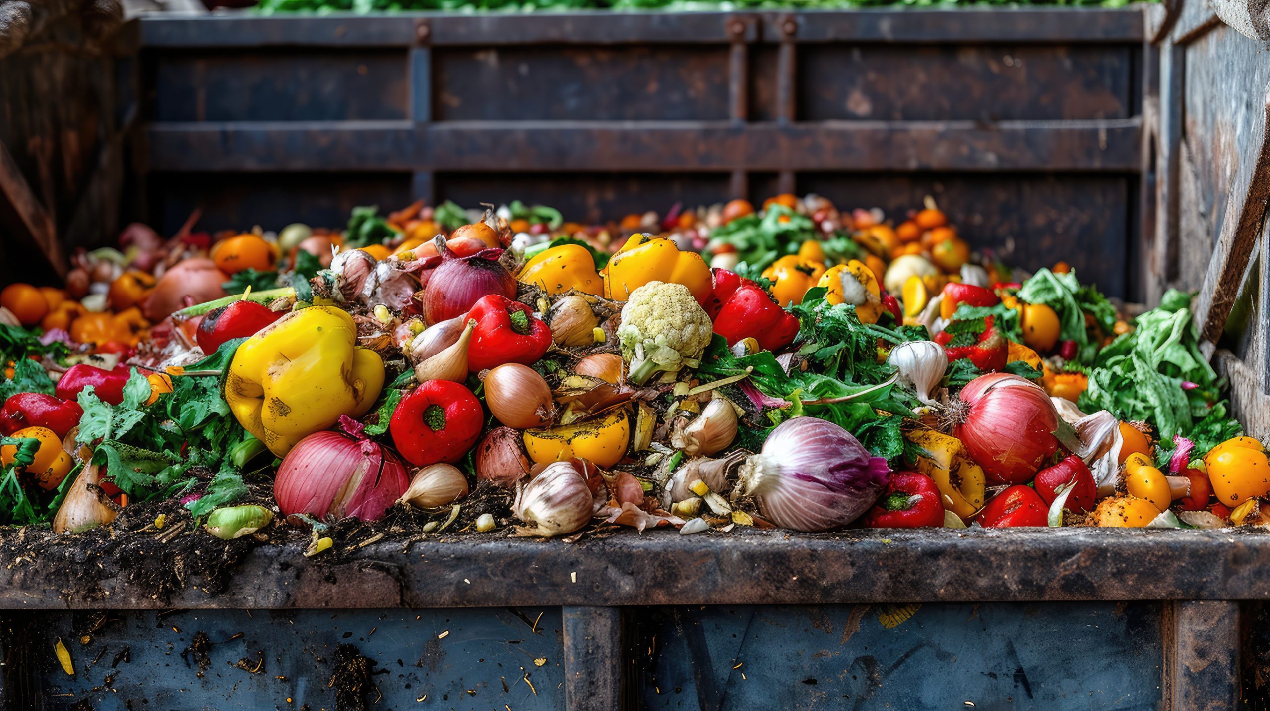 grocery stores waste food
