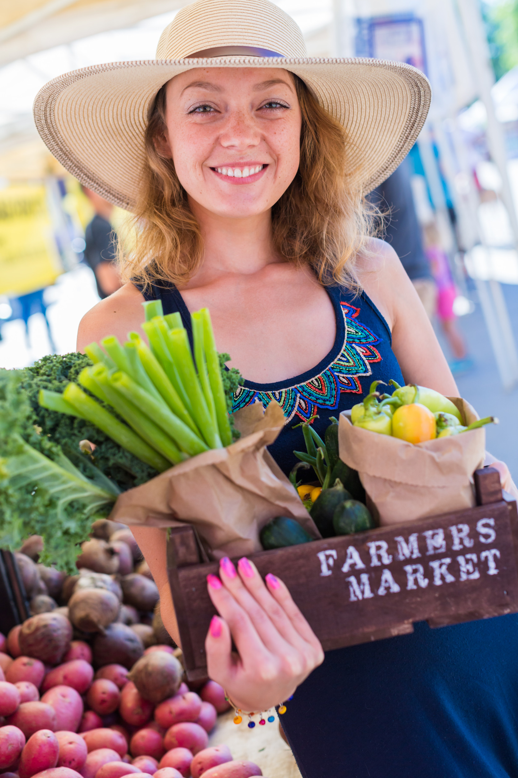 local butchers and farmers markets