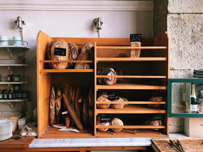 4. The Day-Old Bakery Rack