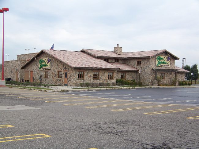 best restaurant chains - Olive Garden