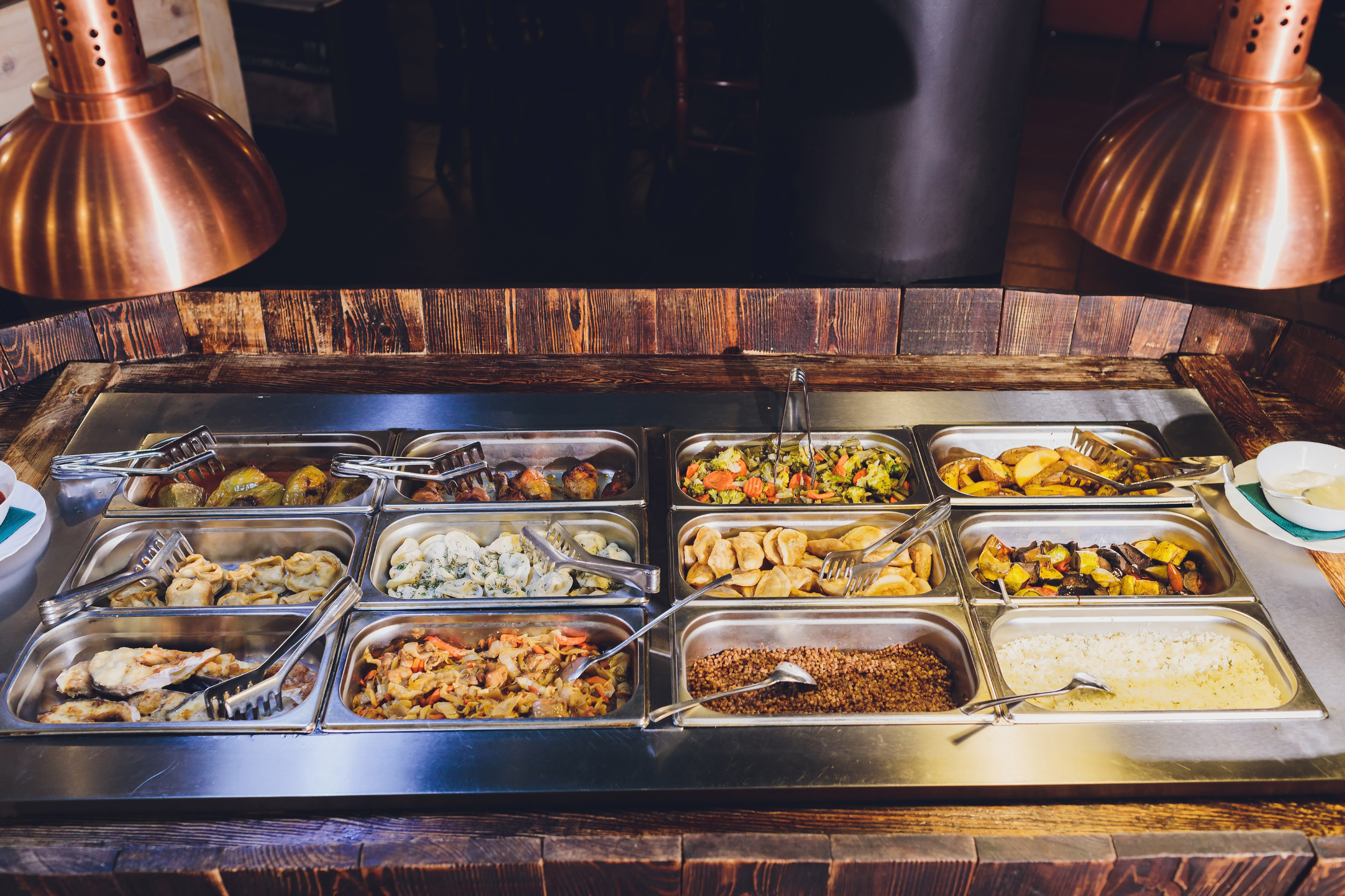 grocery store hot bar