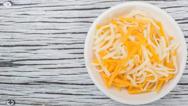 shredded cheese