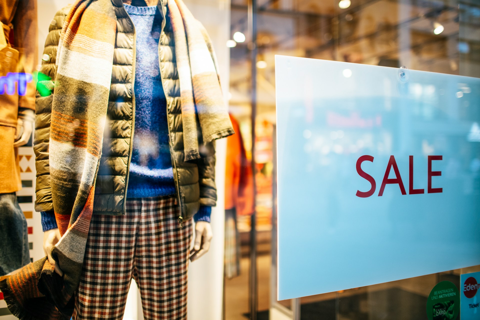 sale at store