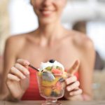 woman eating