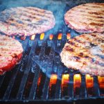 patties on grill