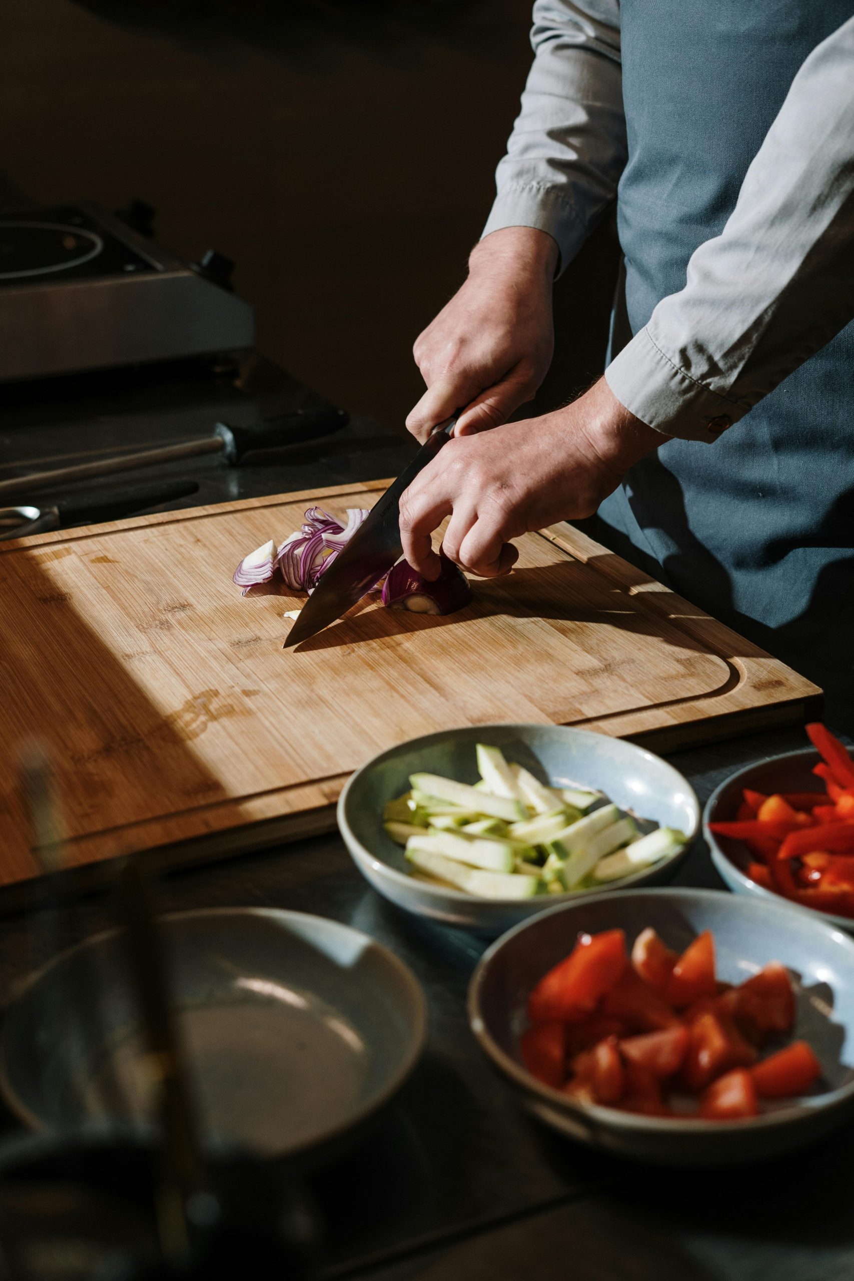 4. Pre-Chop and Portion Ingredients