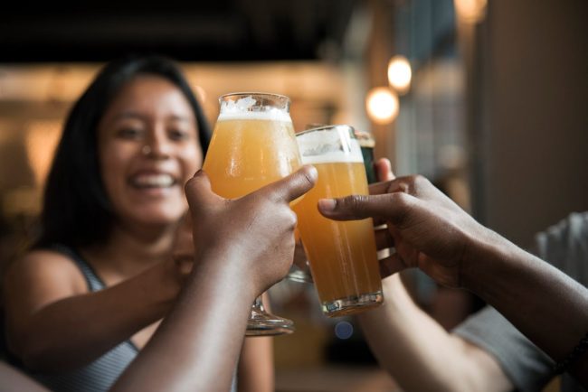 happy hour drinks