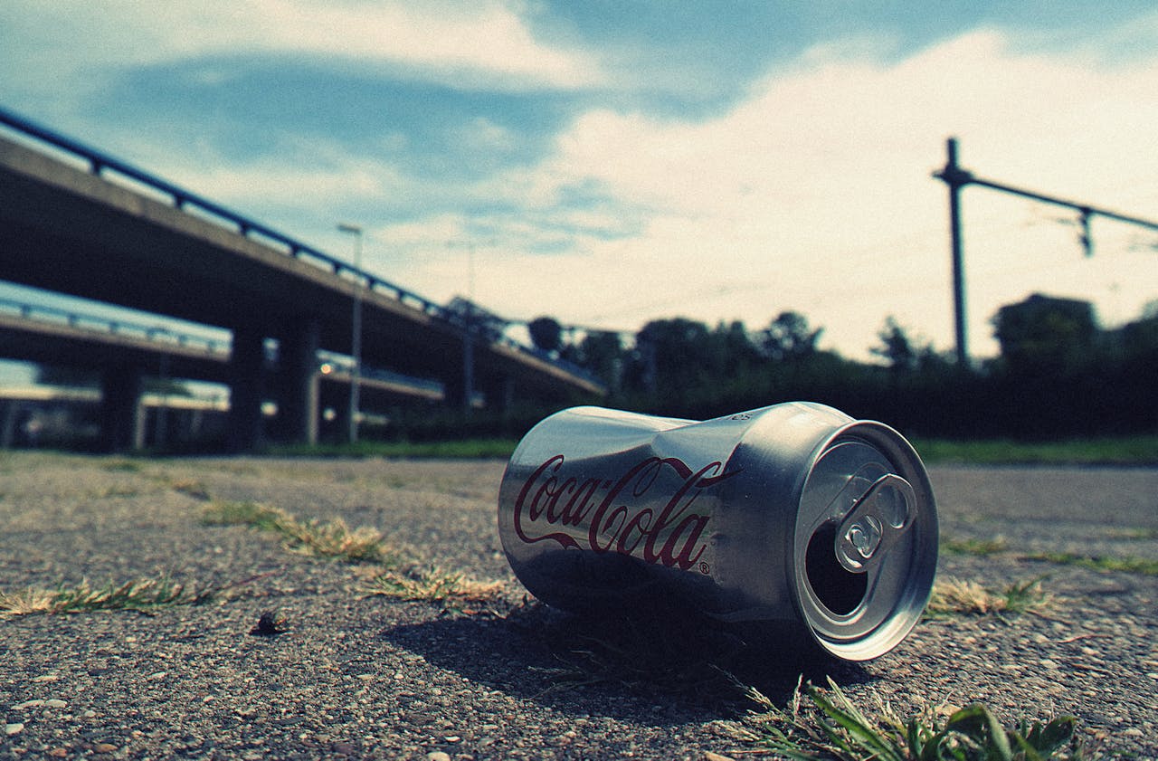 can of soda