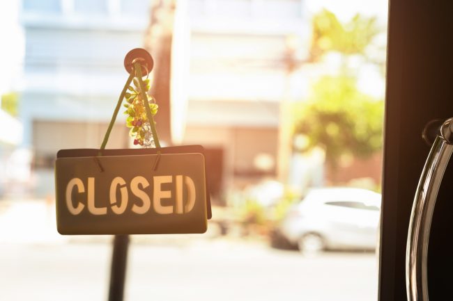 abandoned retail chains