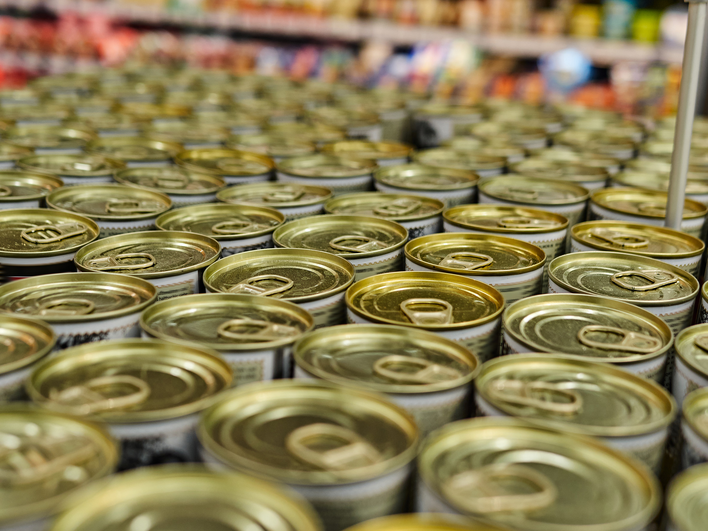 stock up on foods