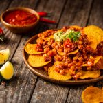 Corn nachos chips