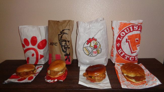 best fast food chicken sandwich