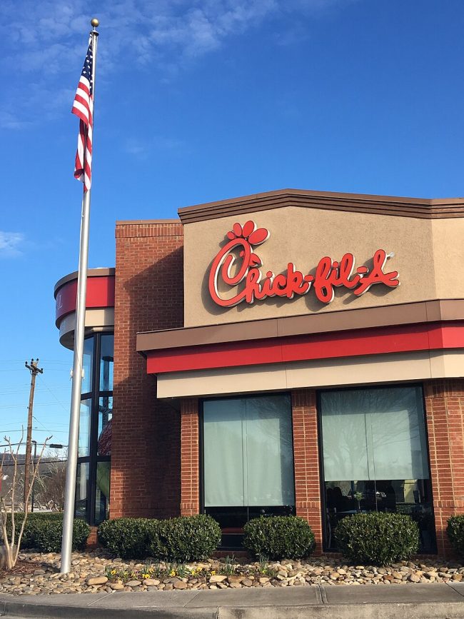 Chick-fil-A menu