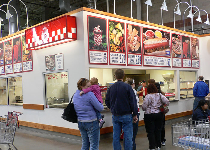 Costco food court