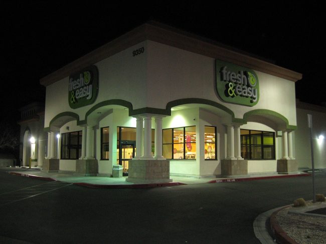 Fresh & Easy -- defunct grocery stores