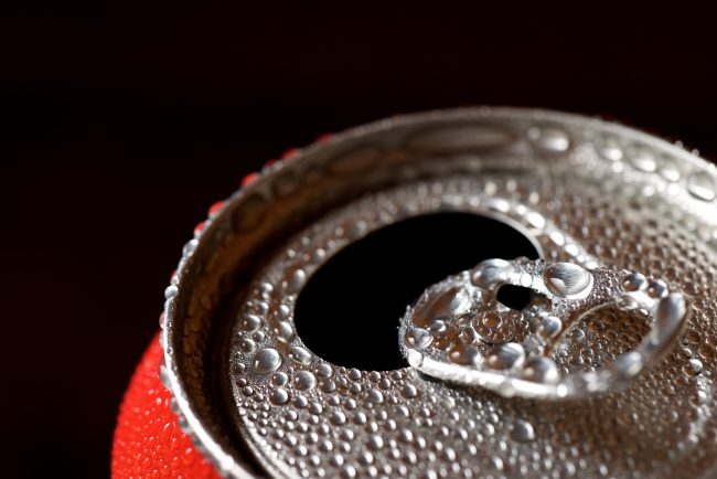 Soda can view food formula changes