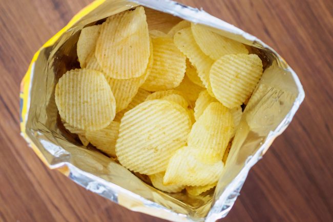 chemical-laden chips