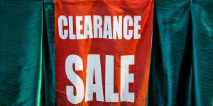 clearance bin food