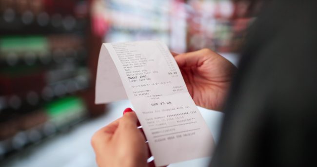 grocery bill out of control