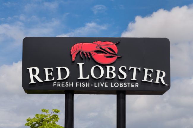 Red Lobster Restaurant Sign and Logo new Red Lobster