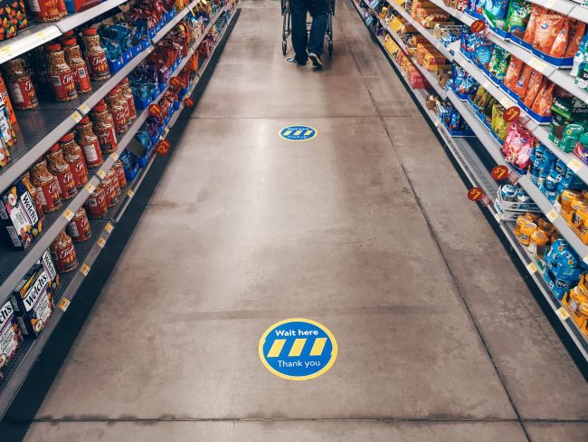 Toronto, Ontario, Canada – May 17, 2020: Covid-19 coronavirus sa How Grocery Stores Use Aisle “Wayfinding” to Influence Your Purchases