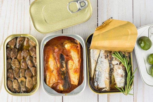 Assorted canned fish. 9 Obscure Canned Goods That Can Transform Your Meals