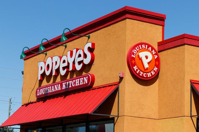 Popeye’s chicken