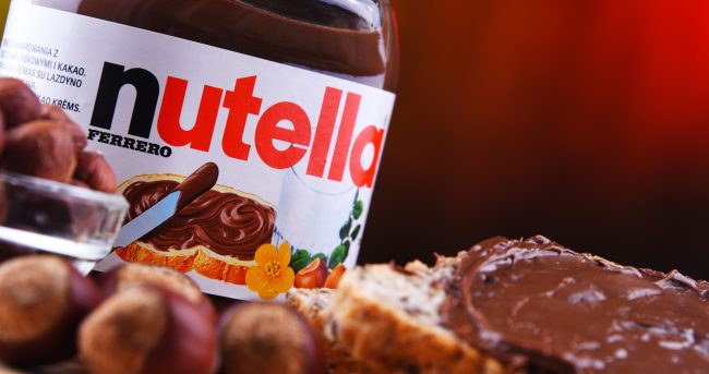 Jar of Nutella spread changed ingredients to cut costs