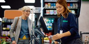 grocery cashiers